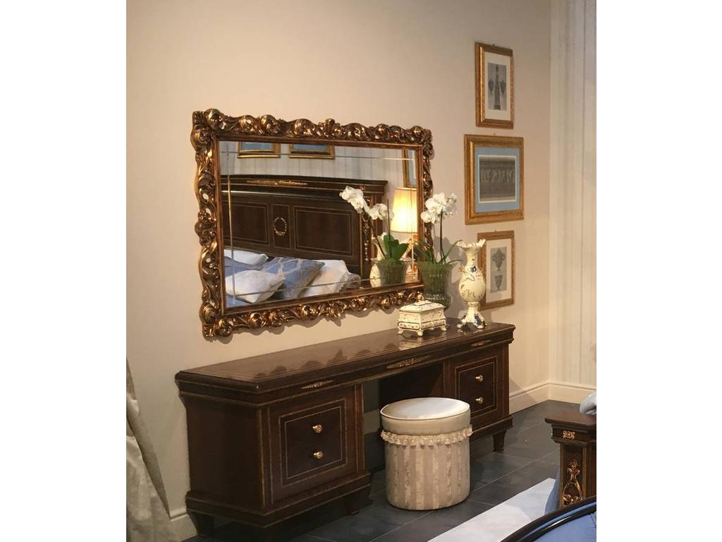 зеркало настенное большое Arredo Classic Modigliani (орех)