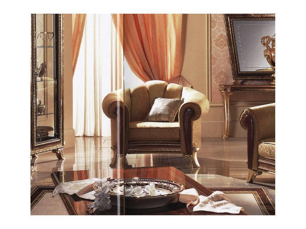 кресло Джотто ткань кат. B Arredo Classic Giotto (орех)