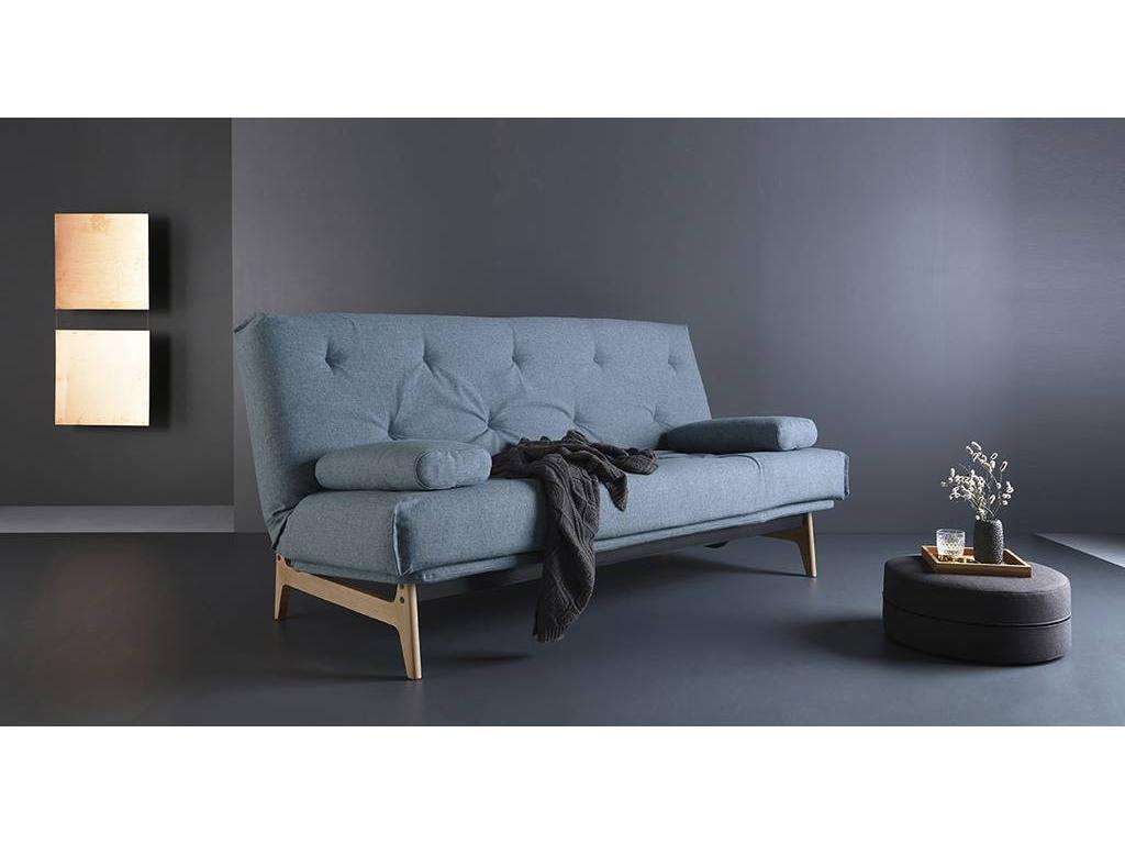 диван-кровать раскладной 120 Innovation Aslak (голубой)