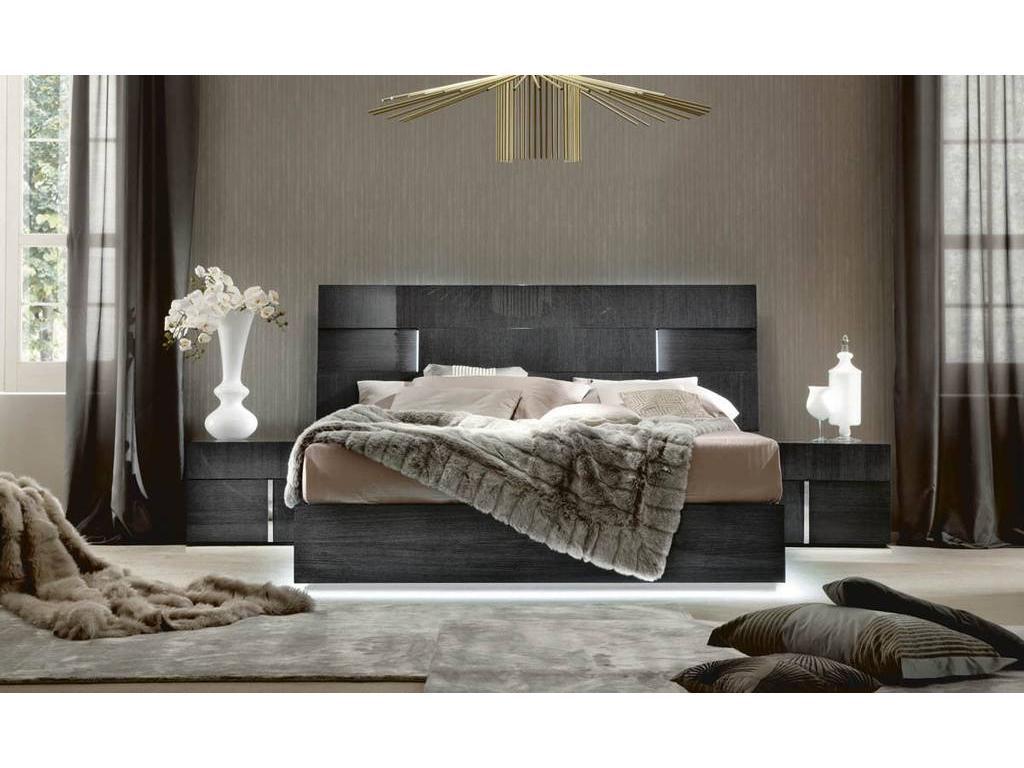 кровать двуспальная 180х200 ALF Montecarlo (grey)