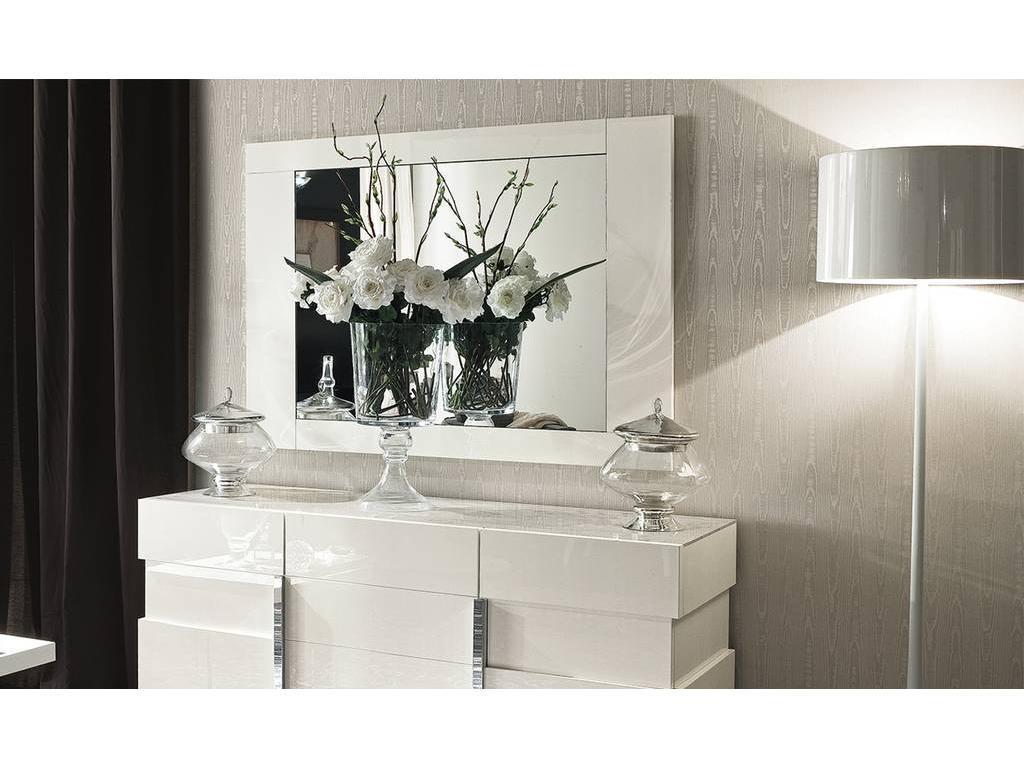 зеркало навесное  ALF Canova (bianco lucido)
