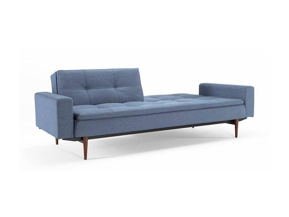 диван с мягкими подлокотниками тк. 558 Innovation Dublexo (синий)