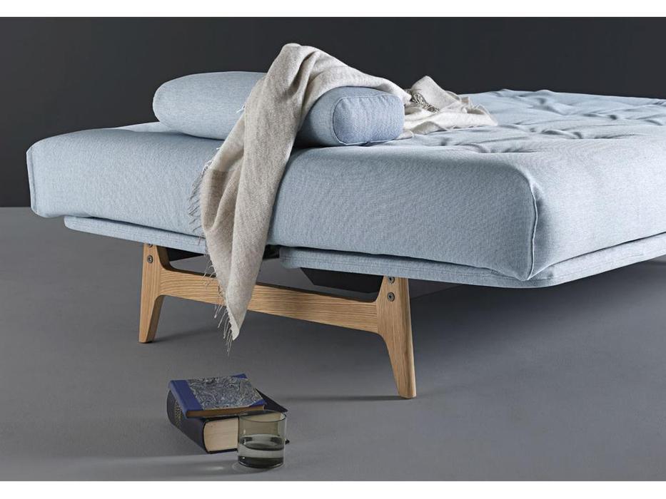 диван-кровать раскладной 140 Innovation Aslak (голубой)