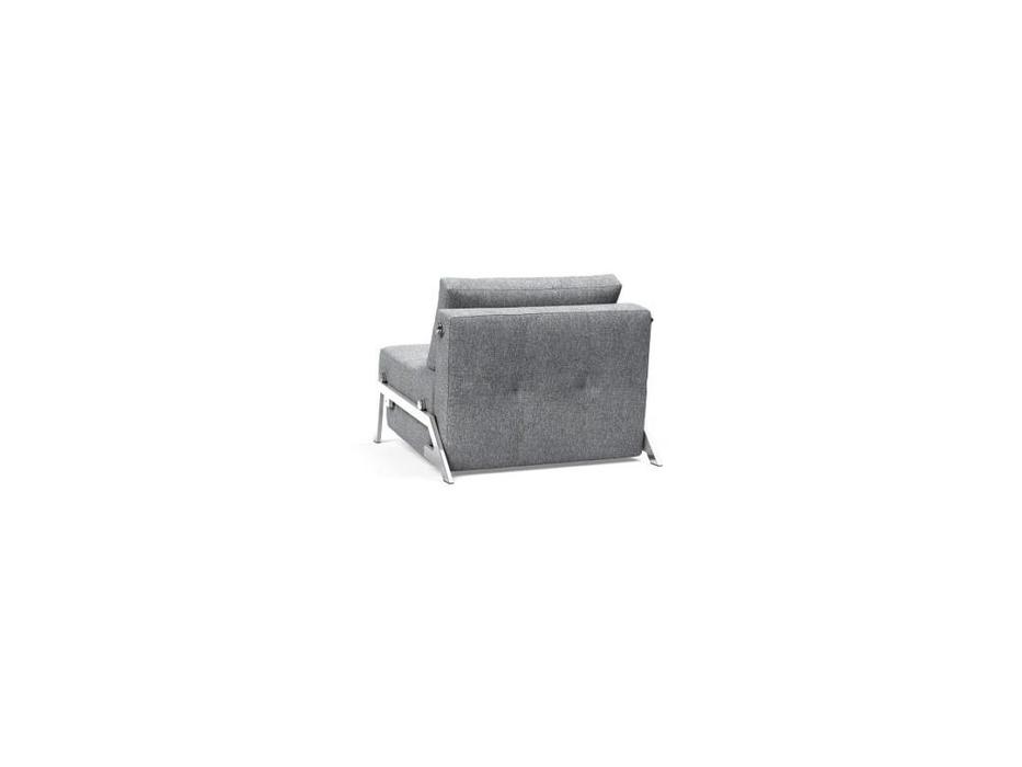 кресло-кровать ножки хром Innovation Cubed 2 (серый)