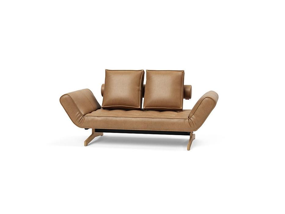 диван-кровать раскладной Innovation Ghia Wood (коричневый)