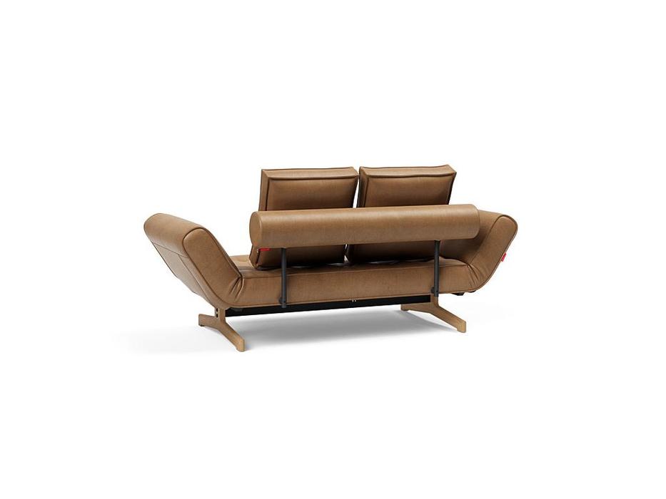диван-кровать раскладной Innovation Ghia Wood (коричневый)