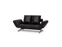диван-кровать раскладной Innovation Ghia Wood (черный)