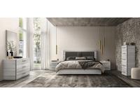 спальня современный стиль комната Status Mia (silver grey)