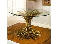 стол обеденный круглый Passeri Grano (золото)