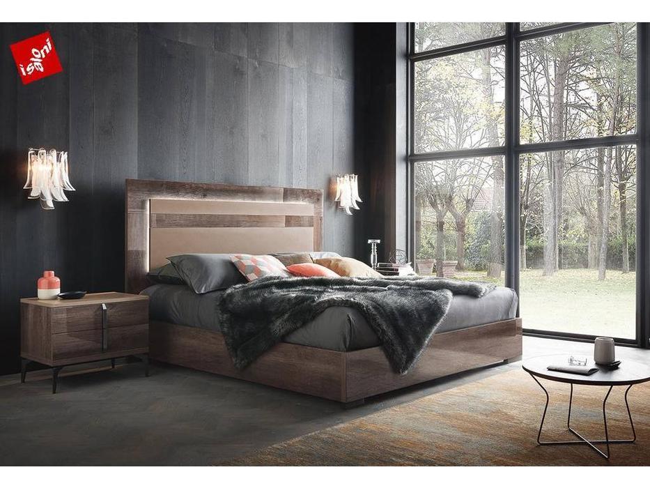 кровать двуспальная 180,5х200,5 ALF Matera (surfaced oak)